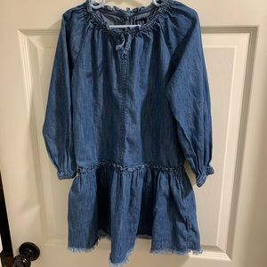 Girls denim dress